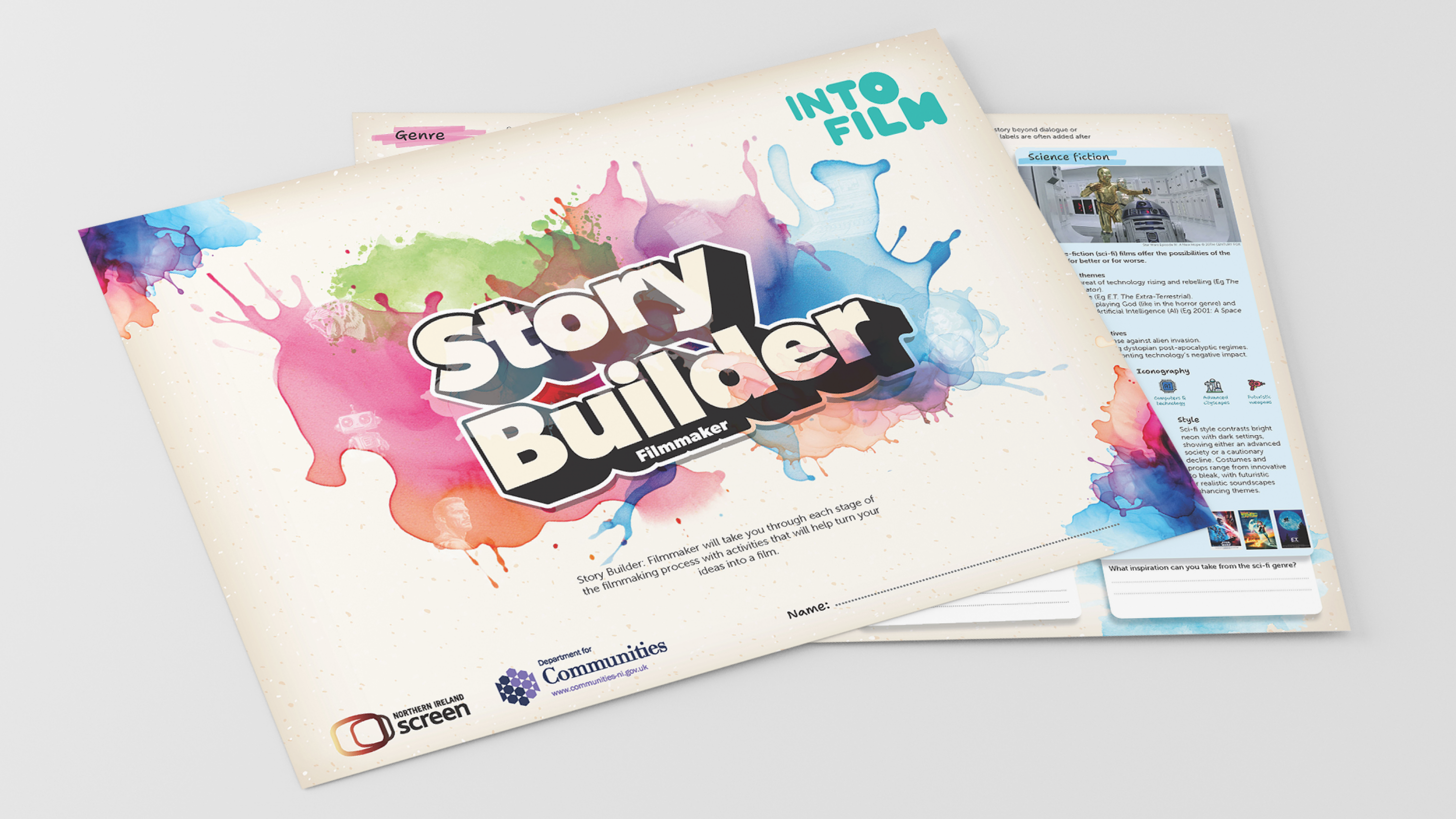 Story Builder: Filmmaker activity pack resource. thumbnail