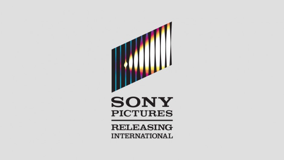 Sony Pictures logo on grey background