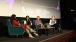 Female Producers panel with Nira Park, Amelia Granger and Nisha Parti.