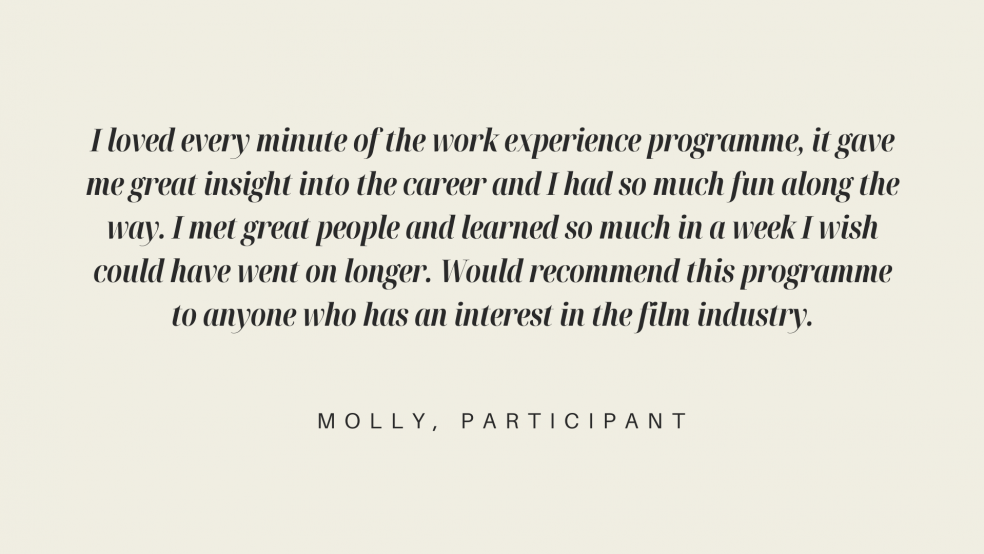 Molly's ScreenWorks Testimonial