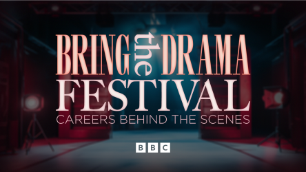 The logo for the BBC's Bring the Drama festival.