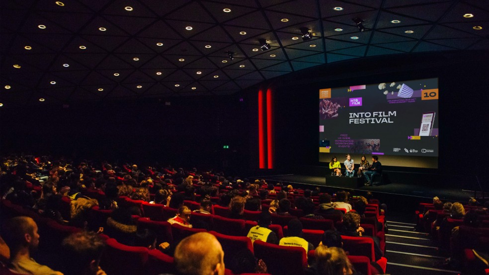 A full cinema at an Into Film Festival event.