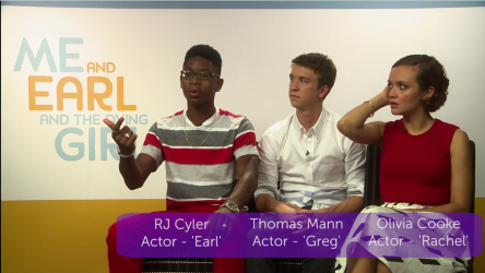 Me and Earl and the Dying Girl Interviews