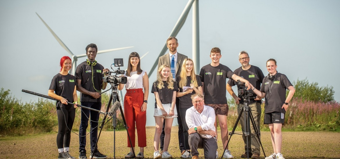 Scottish Youth Film Foundation group shot.