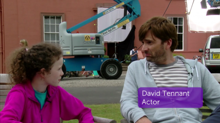 What We Did on our Holiday Set Visit - David Tennant