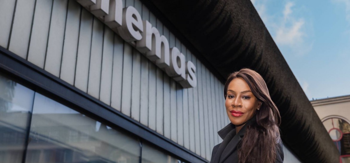 Amma Asante outside the Barbican