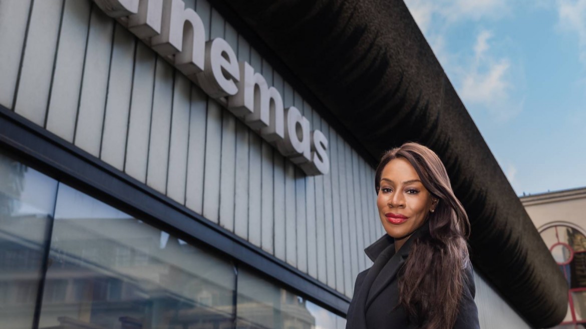 Amma Asante outside the Barbican