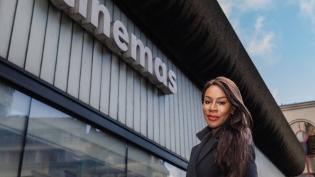 Amma Asante outside the Barbican