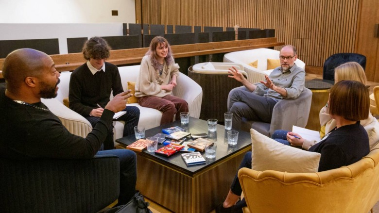 Our Ones to Watch 2024 take part in a roundtable discussion at BAFTA