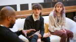 Ben and Evelyn listen to advice from Director Jermain Julien