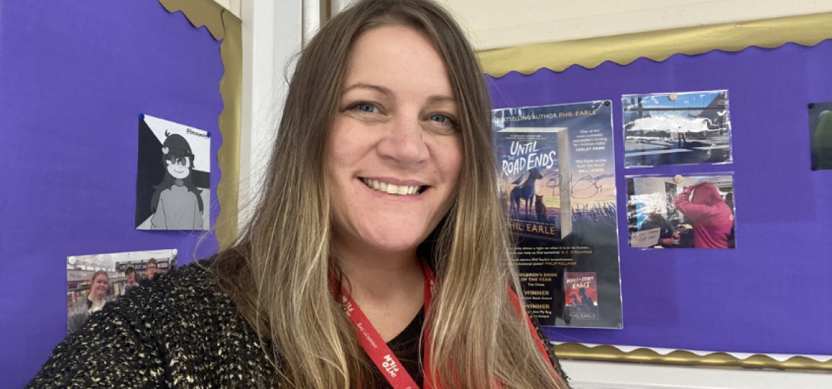 Susan Gould, English teacher at Clackmannanshire Schools' Support Service i