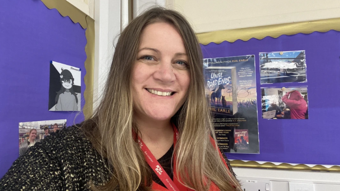 Susan Gould, English teacher at Clackmannanshire Schools' Support Service i
