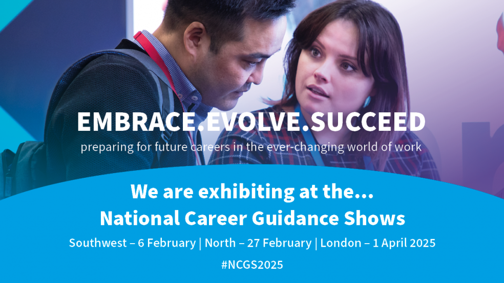 Exhibiting at the National Careers Guidance shows