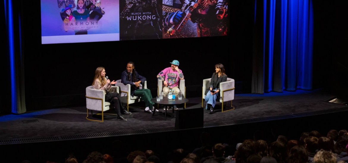 Our screen careers panel in discussion at BAFTA.