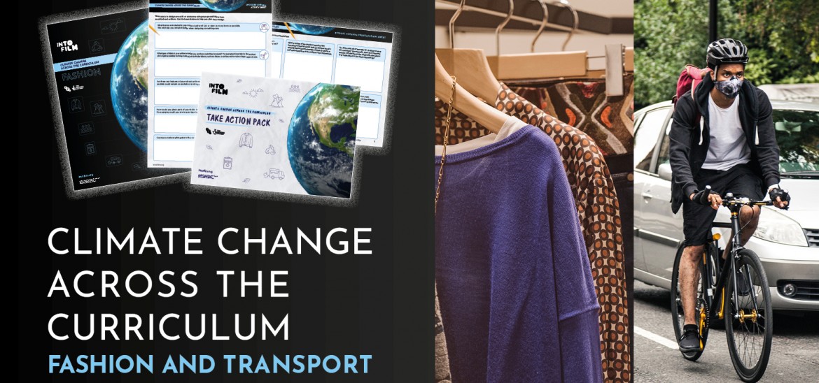 Climate Change Across the Curriculum - Fashion and Transport header