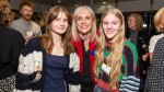 Into Film CEO Fiona Evans with young filmmakers Christina and Eva