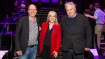 Into Film CEO Fiona Evans with IMDb's Col Needham and 72 Films David Glover