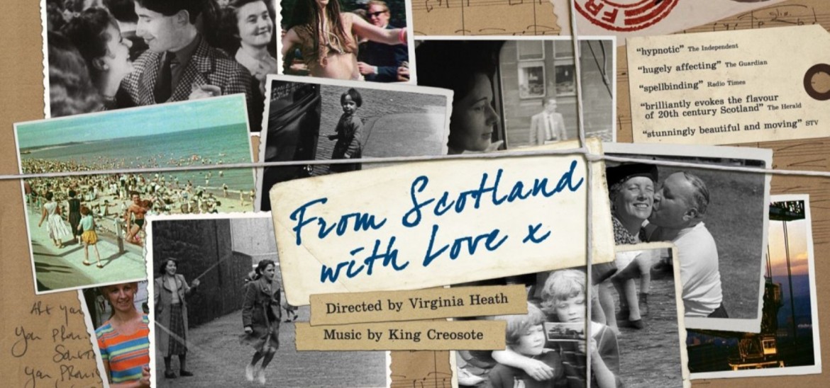 old postcards and photographs of people looking happy