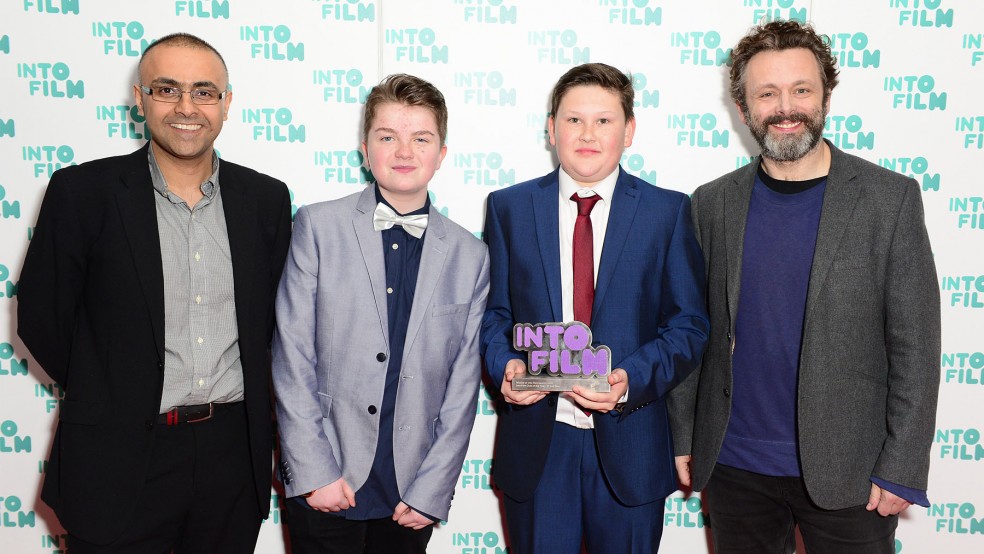 Warrington Youth Club with Michael Sheen at the Into Film Awards