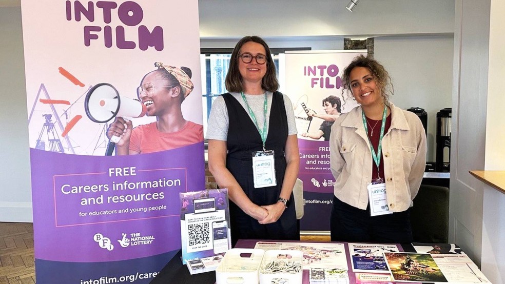 Into Film at the Unifrog Teacher and Adviser Conference, May 2025