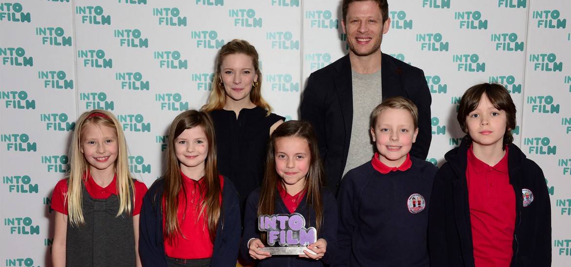 Winners of the Best Animation 12 and under award at  the Into Film Awards