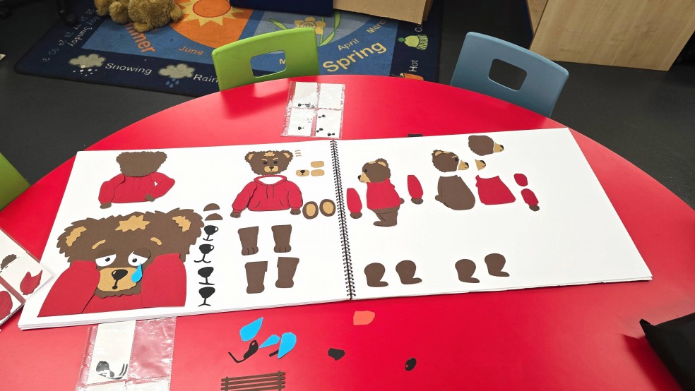 Cae the Bear - Character Cut-Outs
