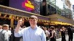 Ones to Watch winner Michael Smith poses outside the 2025 Into Film Awards