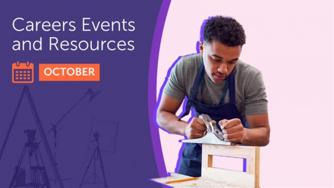 Careers Events and Resources header (October 2025)