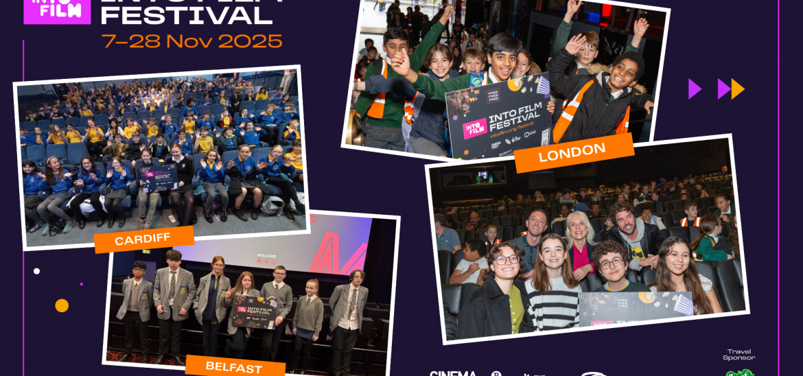 Into Film Festival 2025 opening event collage for 'Future Council'