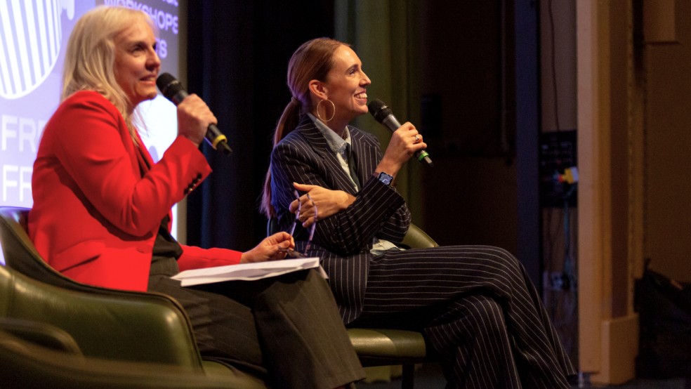 Jacinda Ardern Q&A at the Into Film Festival 2025