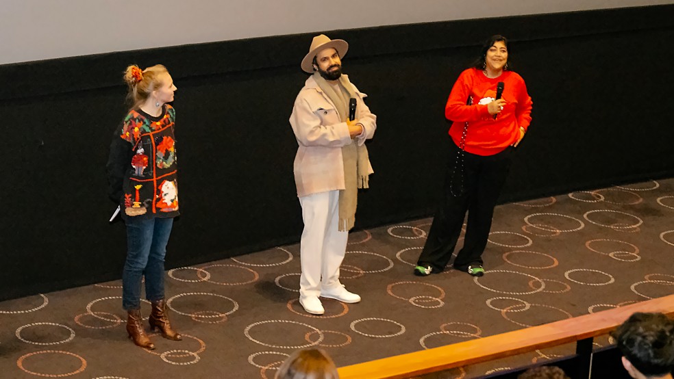 Gurinder Chadha and Kunal Nayyar introduce 'Christmas Karma'