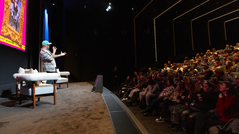 Aardman Director Gavin Strange masterclass at the Young BAFTA Showcase