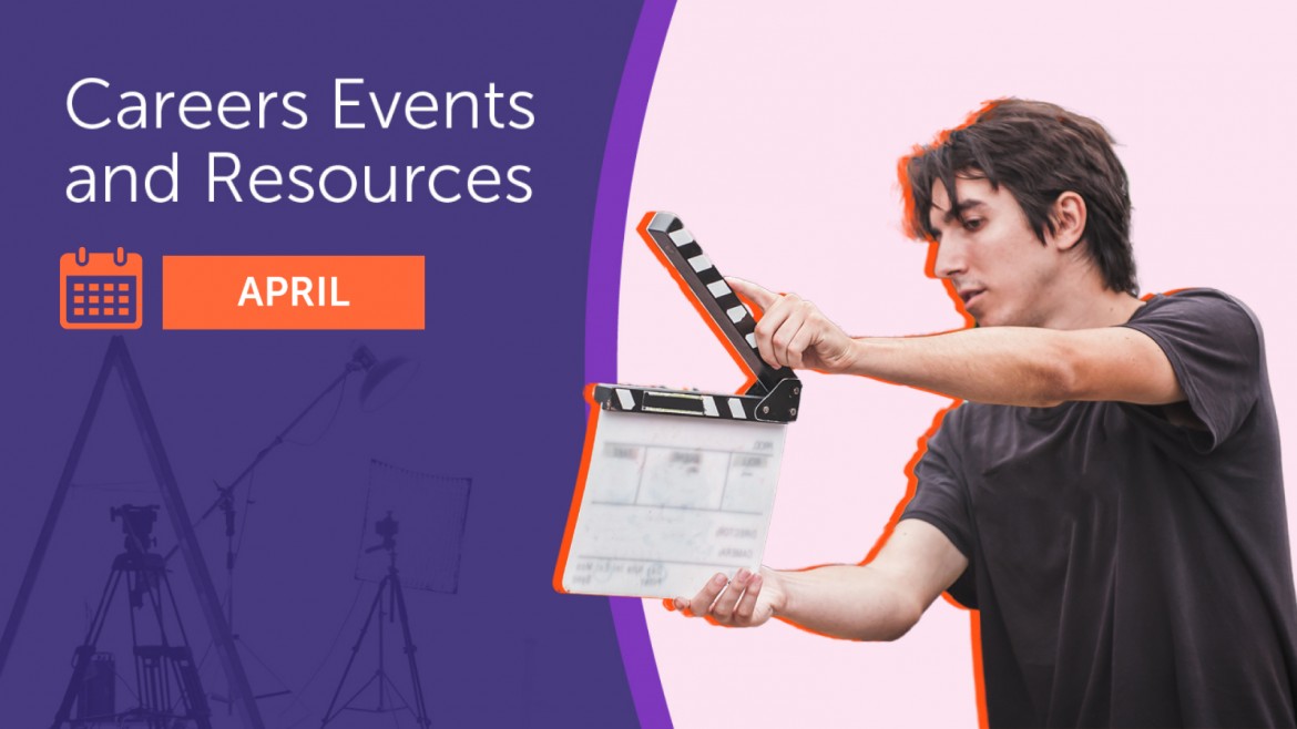 Careers Events and Resources header (April 2026)