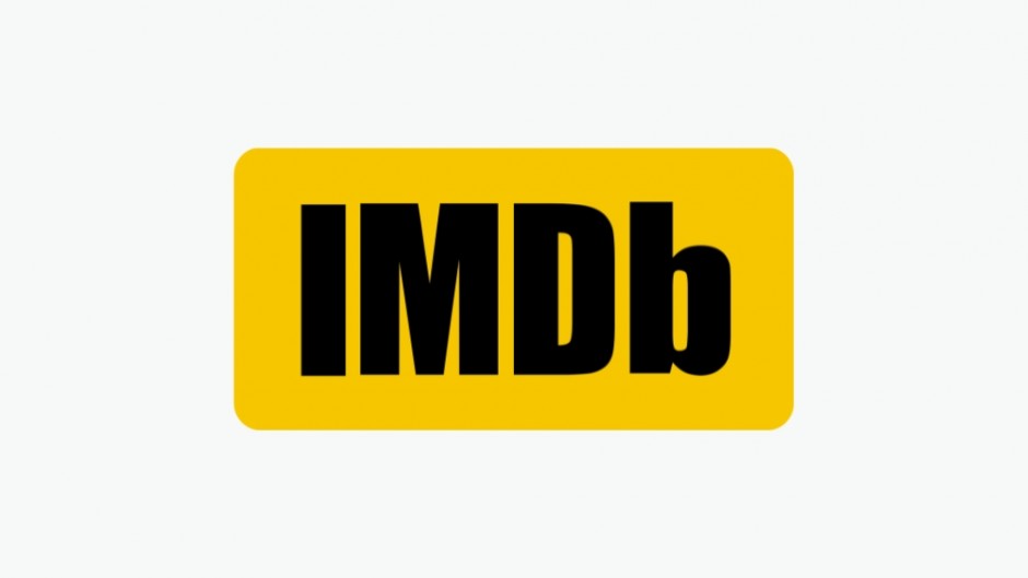 IMDB logo - 2026 - grey background