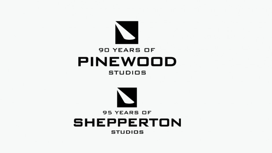 Pinewood & Shepperton studios  logo - 2026 - grey background