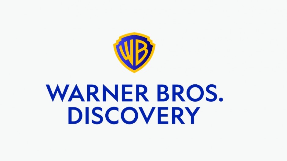 Warner Bros Discovery  logo - 2026 - grey background