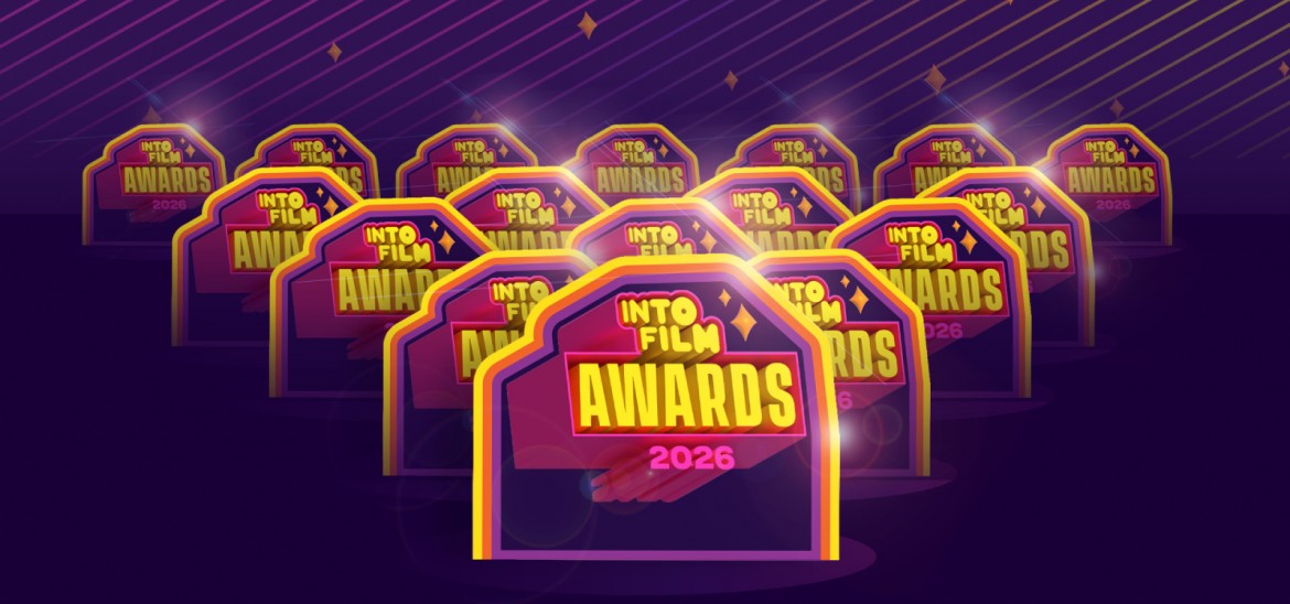 Into Film Awards 2026 trophies header