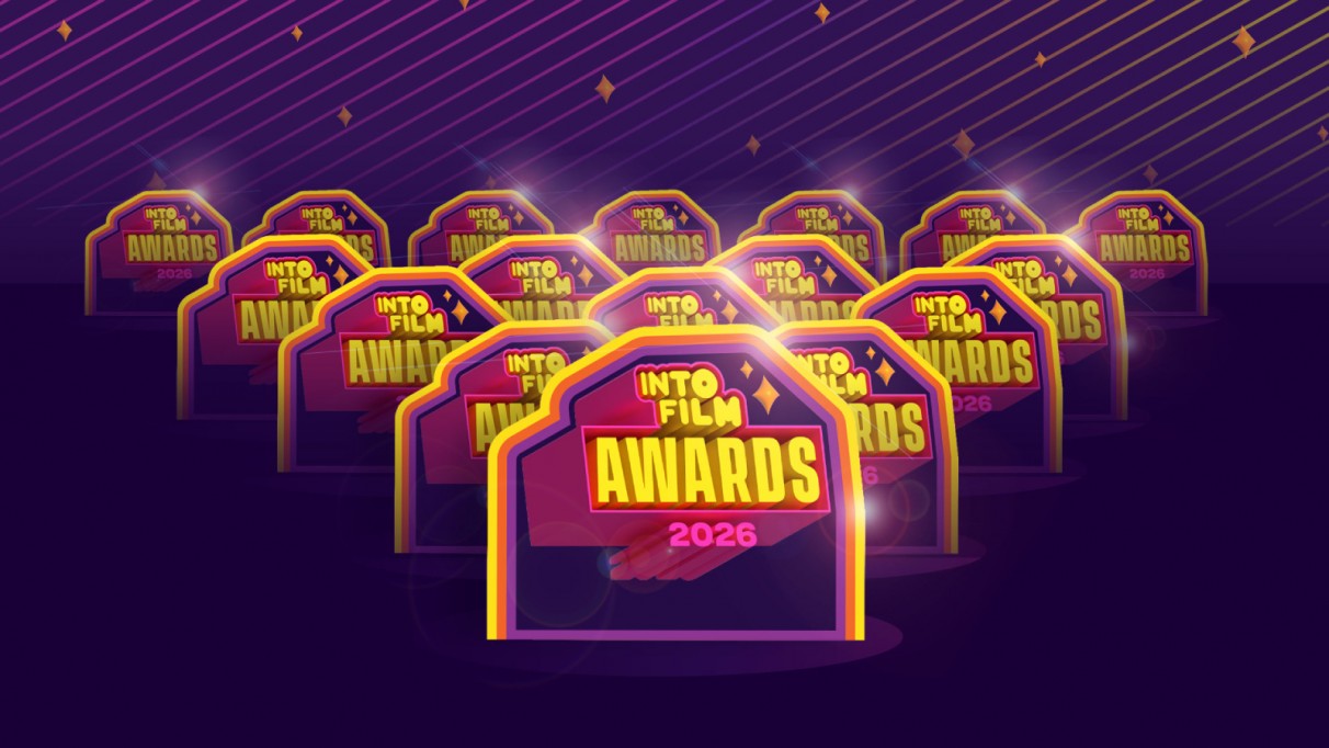 Into Film Awards 2026 trophies header