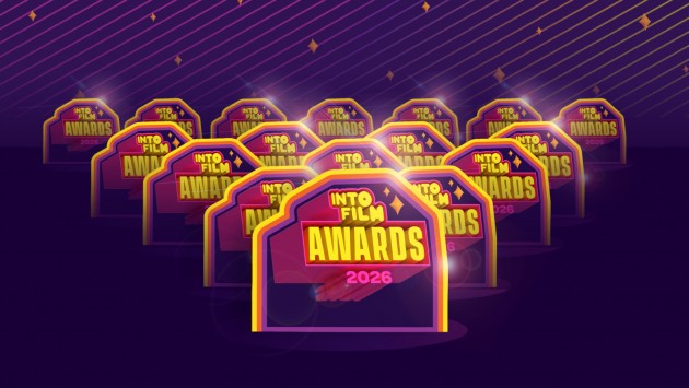Into Film Awards 2026 trophies header