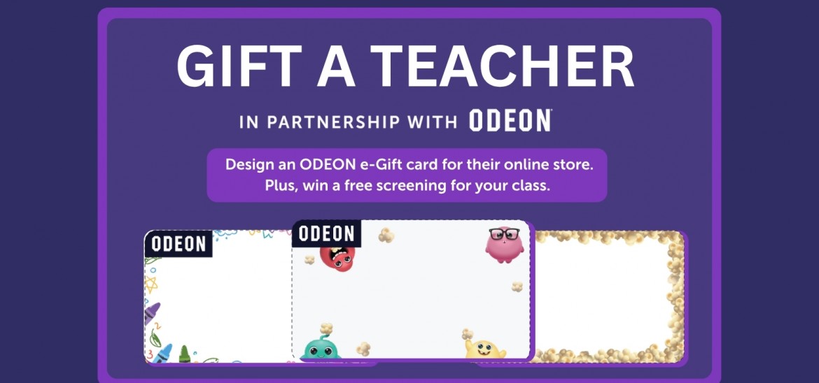 Gift a teacher banner