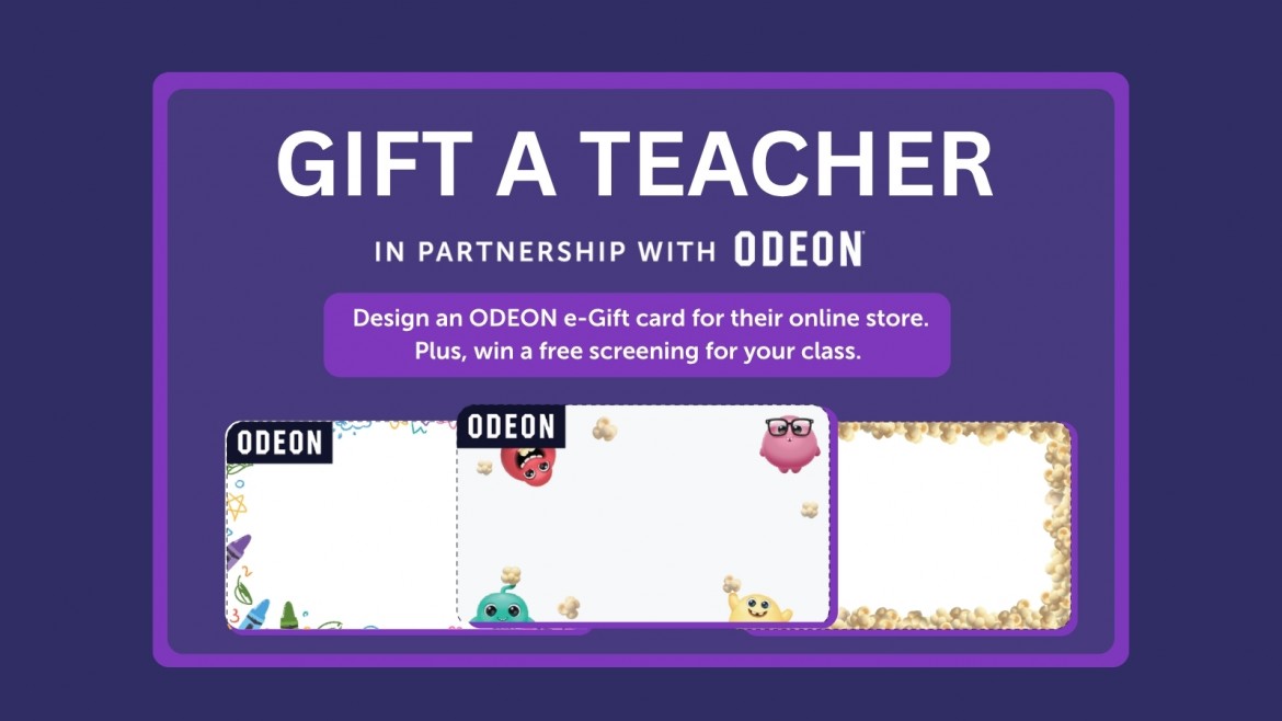 Gift a teacher banner