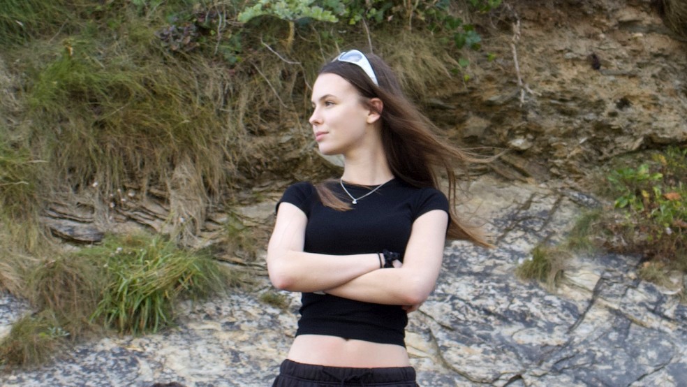 Lost Youth filmmaker Anna, aged 17