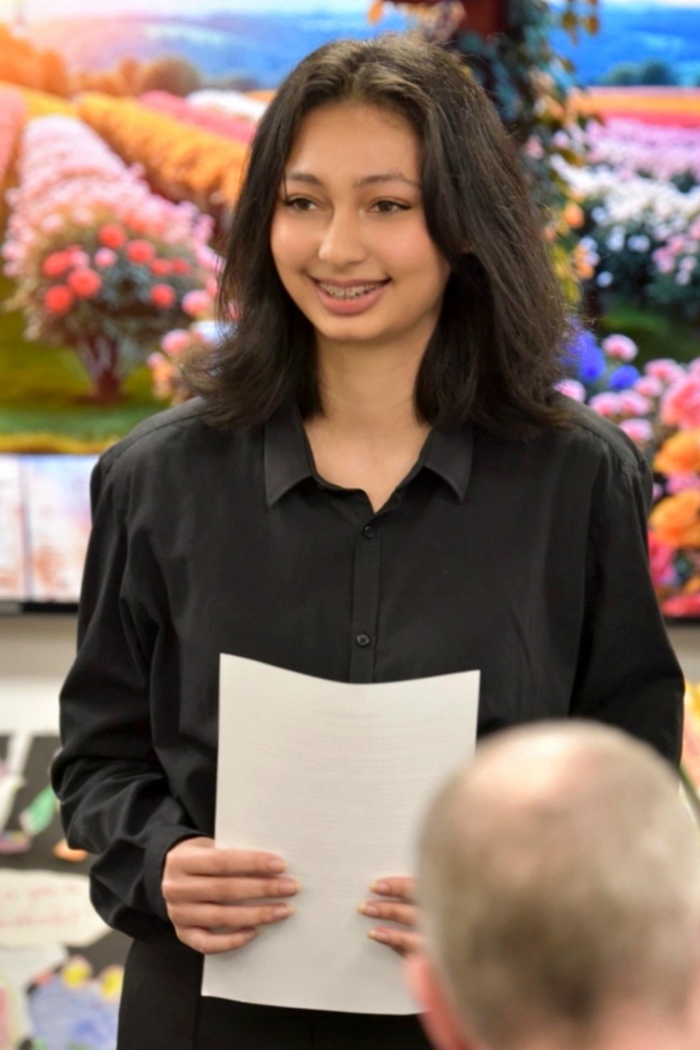 Venice Lyn-Kew, aged 18, filmmaker of 'Seven Minutes'