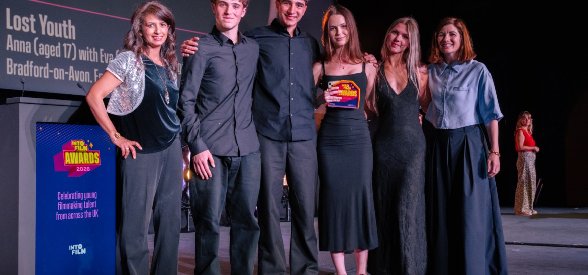 Best Story winners Anna, Eva, Vlad and Platon for 'Lost Youth'