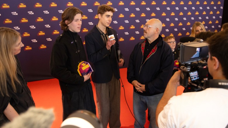 Best Animation: 12-19 winners Yuli and Noah being interviewed