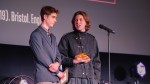 Best Animation: 12-19 winners Noah and Yuli on stage