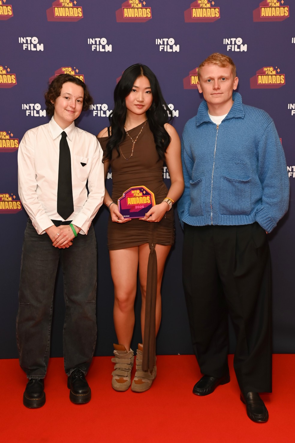 Best Film Review winner Hailey, with Bella Ramsey and George Jaques