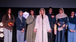 Best Documentary winners, Working Class Film School, Manchester, on stage