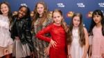 Young guests strike a pose at the Into Film Awards 2026