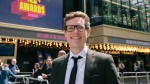 Filmmaking Champion Ash Williams outside the Into Film Awards 2026